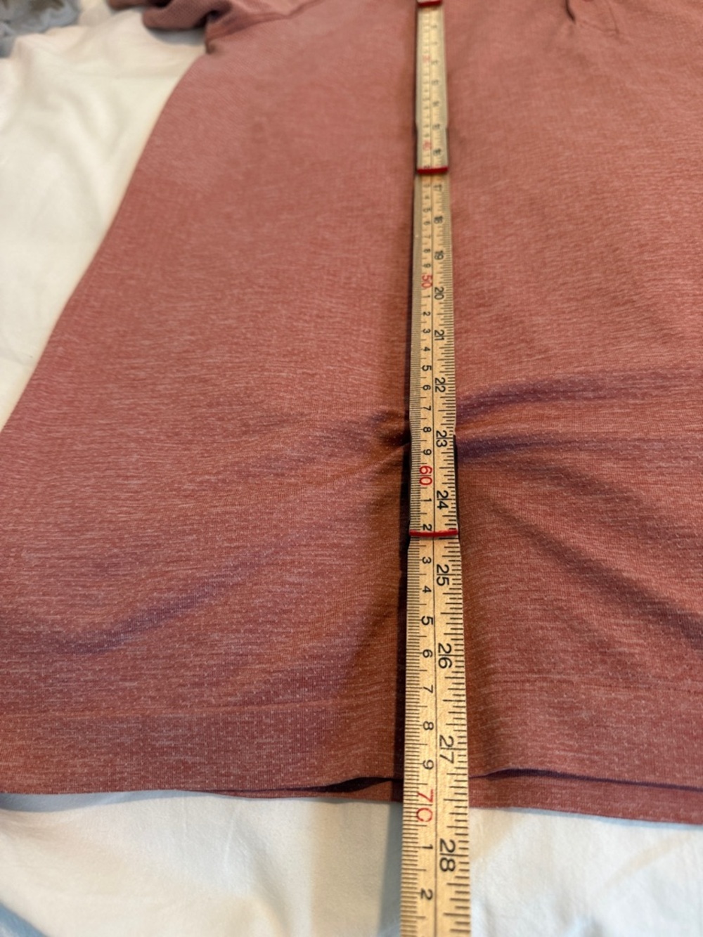 lululemon athletica Men's Short Sleeve Polo in Rusty Rose - Picture 6 of 10